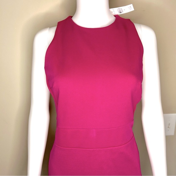 Ann Taylor Fuchsia Sleeveless Sheath Dress - Picture 3 of 13